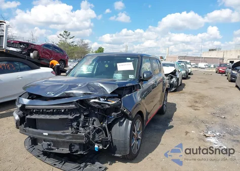 2020 Kia Soul Gt-Line Turbo из США, поврежденный, VIN KNDJ53AF0L7724051